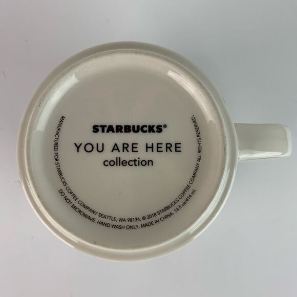 Starbucks China~Dragon Cities "You Are Here" Collection  Coffee Ceramic Mug Tea - Picture 5 of 7